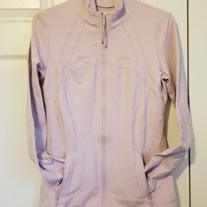 Light pink lululemon define jacket